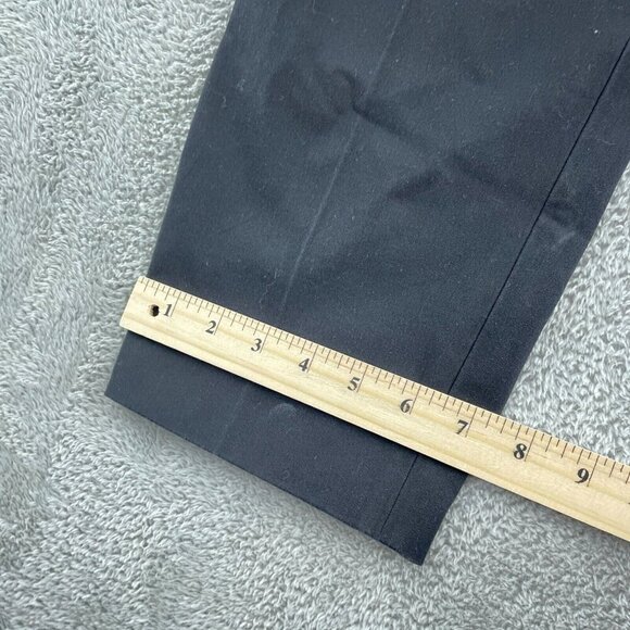 Talbots 16P Chatham Ankle Pant Black Cotton Blend Womens Trousers 5822 - Picture 9 of 10